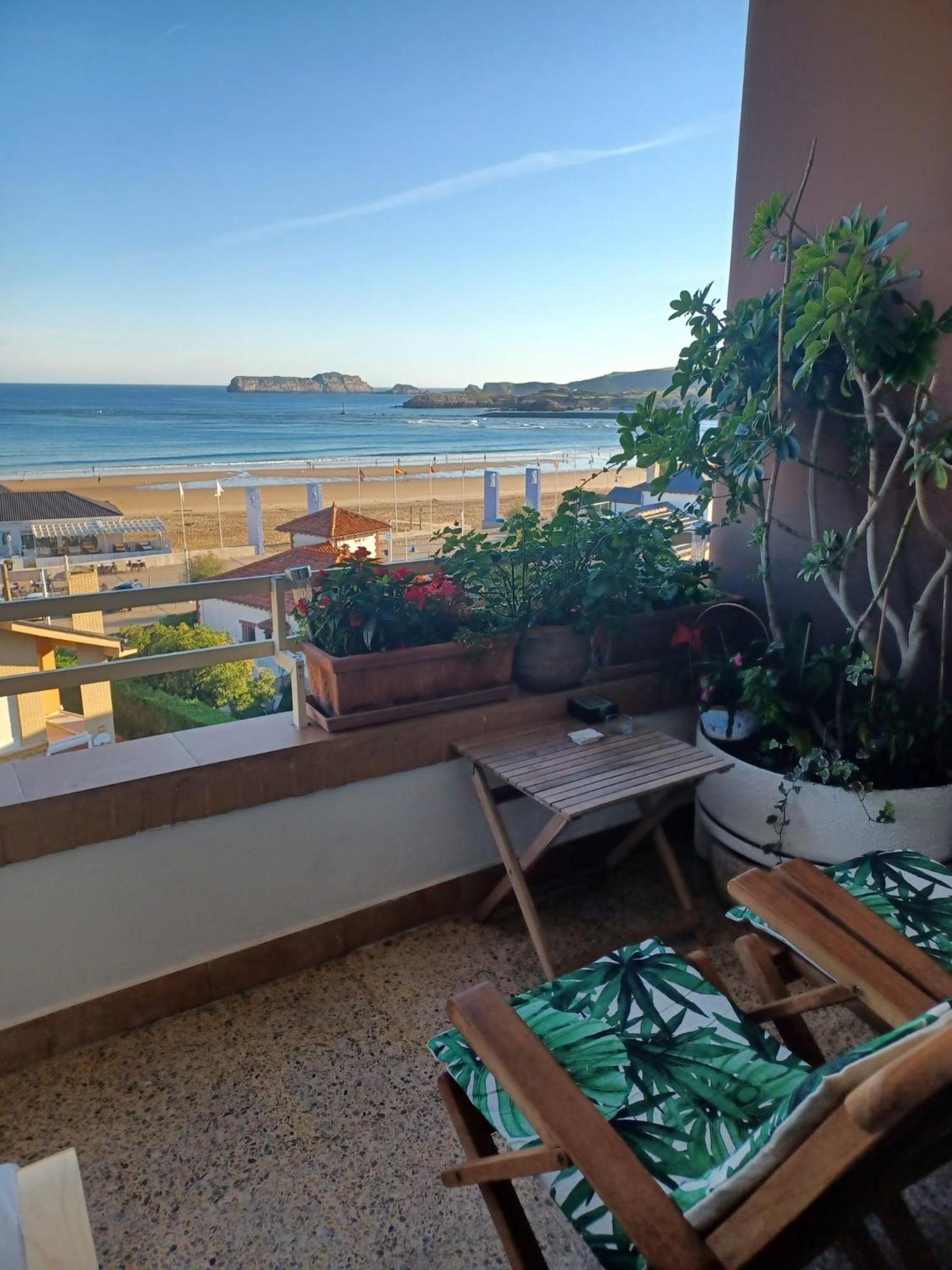 Dona Carmen Playa Boutique Apartment Suances Bagian luar foto