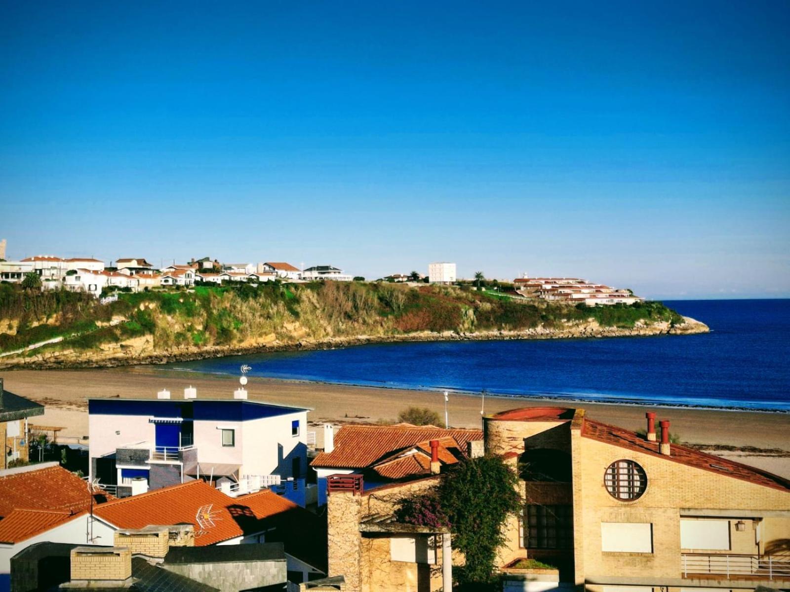 Dona Carmen Playa Boutique Apartment Suances Bagian luar foto