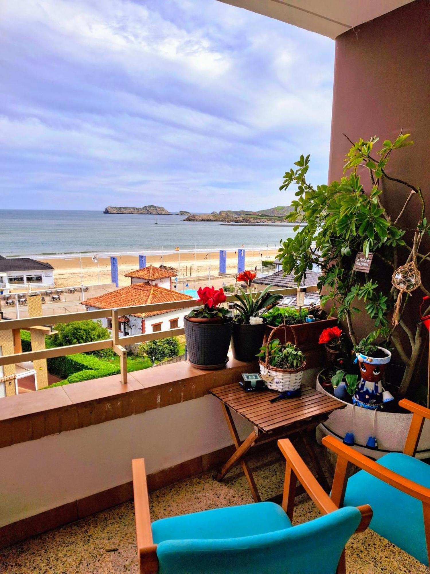 Dona Carmen Playa Boutique Apartment Suances Bagian luar foto